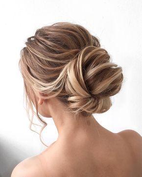 Hochzeit - Gorgeous Updo Wedding Hairstyle With Gorgeous Details