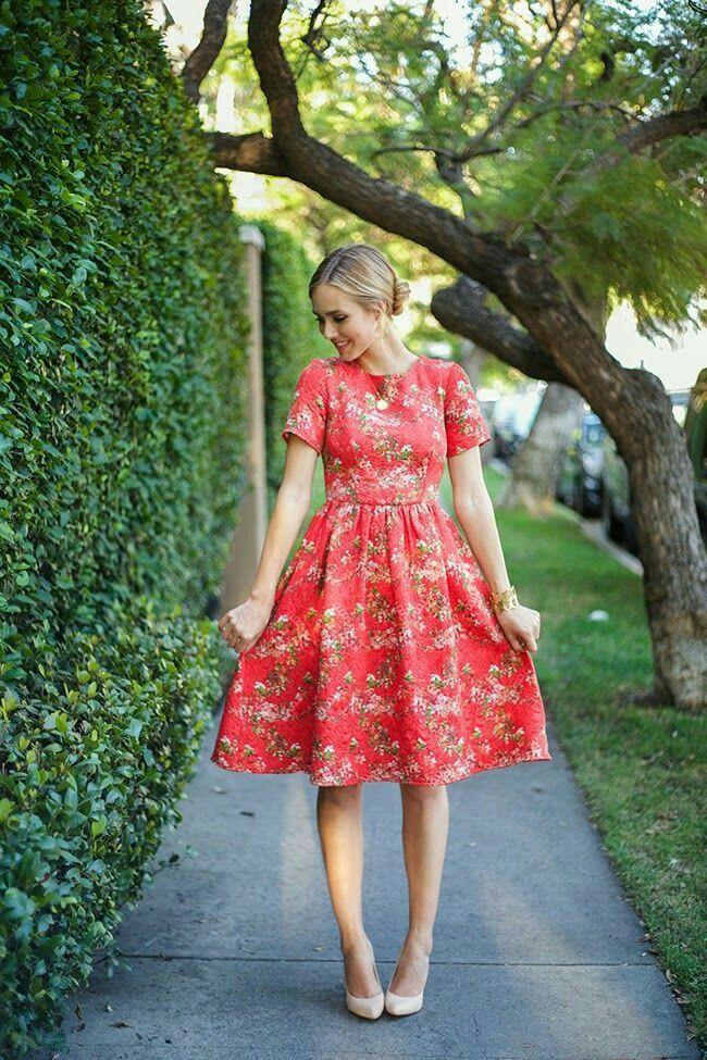 زفاف - Beautiful Modest Spring Dress 
