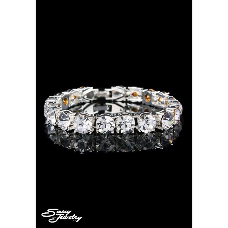 زفاف - Sassy South Jewelry J7005B1S Sassy South Jewelry - Bracelet - Rich Your Wedding Day