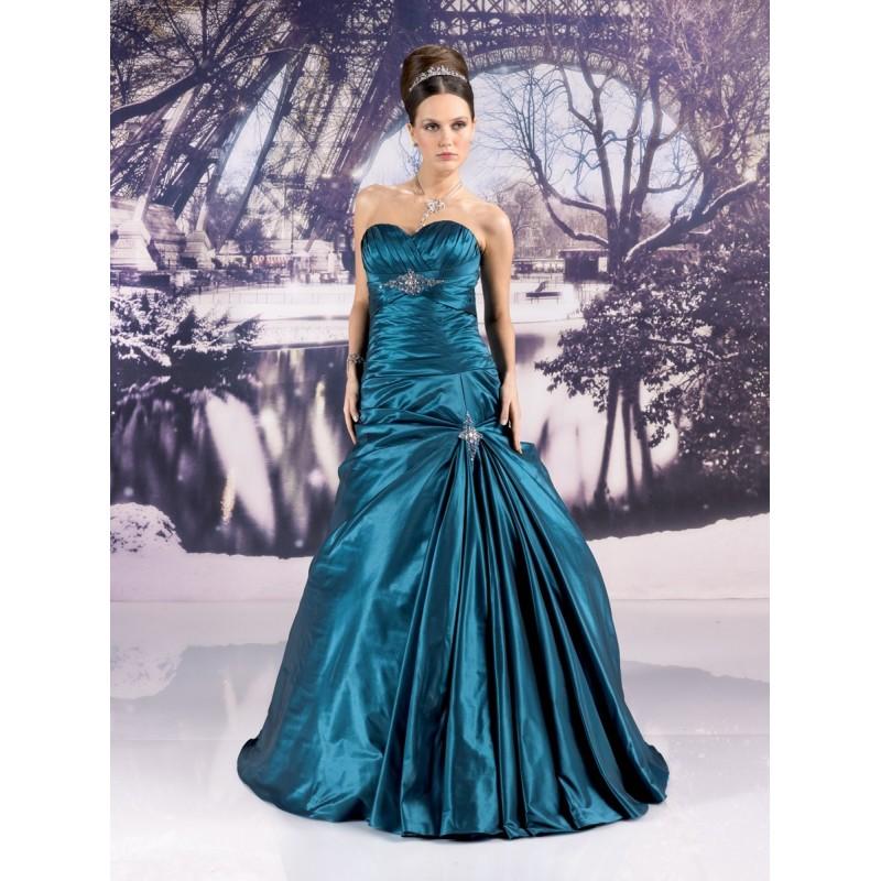 Mariage - Miss Paris, 133-24 bleu - Superbes robes de mariée pas cher 