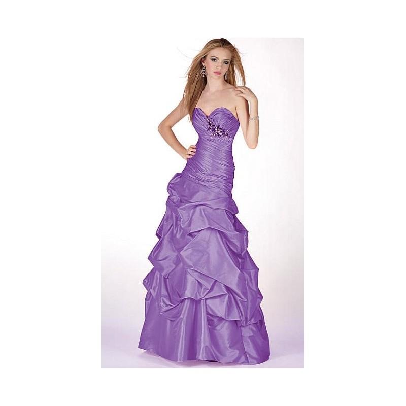 Hochzeit - Alyce Paris Taffeta Pickup Skirt Prom Dress 6712 by Alyce Designs - Brand Prom Dresses