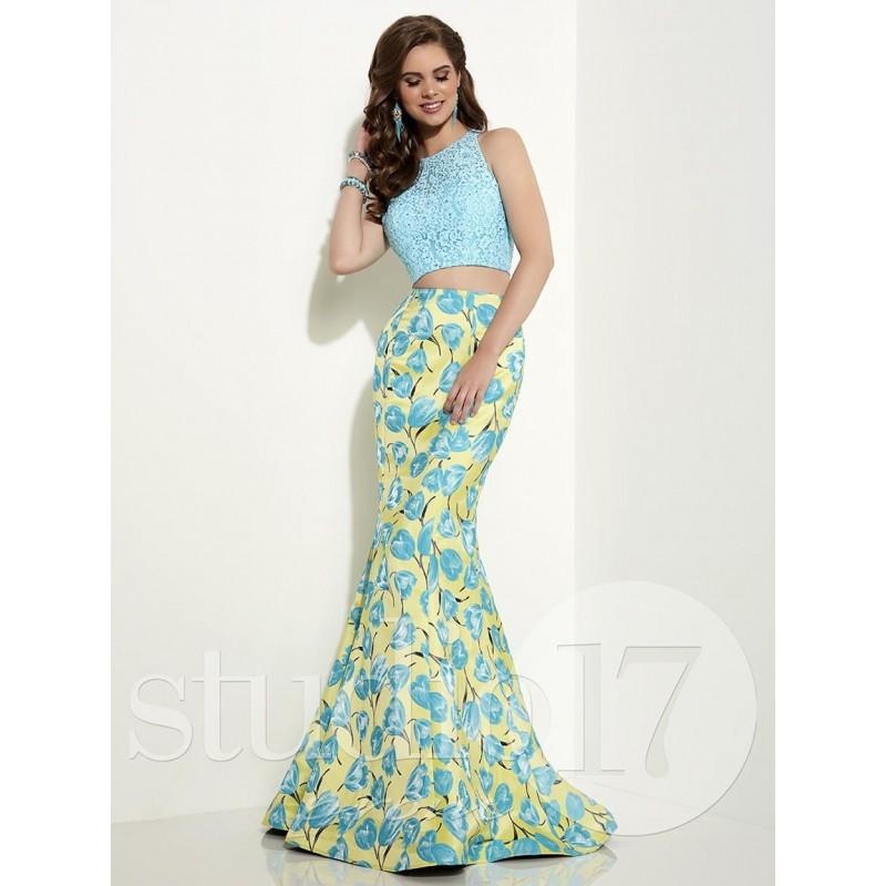 Wedding - Studio 17 12628 Tulip Brocade 2pc Gown - Brand Prom Dresses