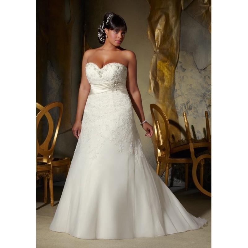 زفاف - Mori Lee Julietta 3133 Plus Size Wedding Dress - Crazy Sale Bridal Dresses