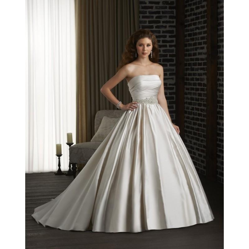 Mariage - Bonny Classic 316 Wedding Dress with Pockets - Crazy Sale Bridal Dresses