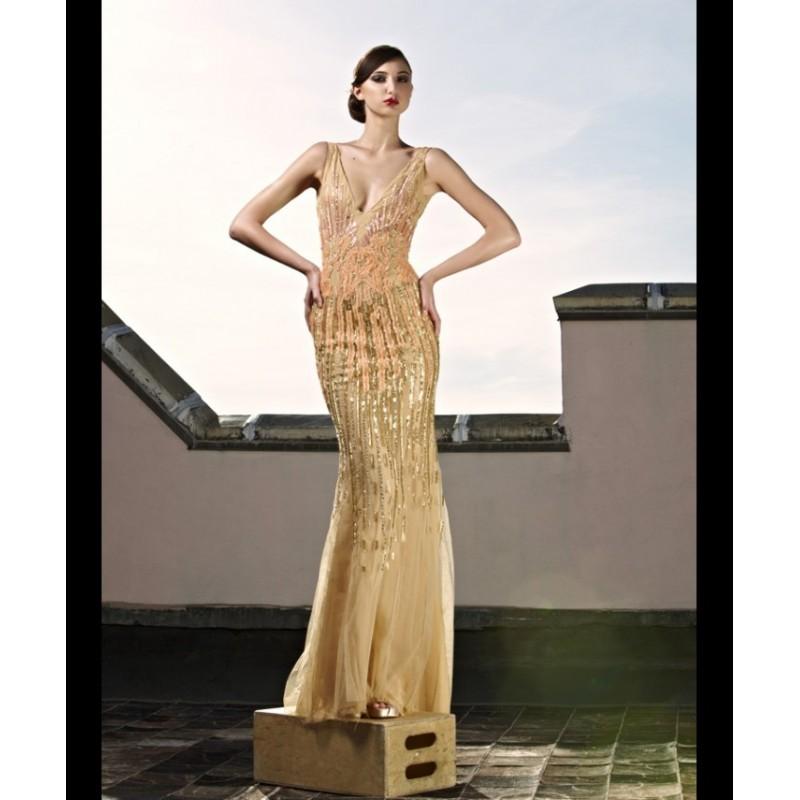 Hochzeit - Rafael Cennamo COUTURE - RESORT 2014 Style 63 -  Designer Wedding Dresses