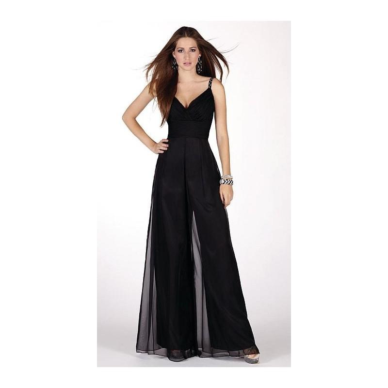 Свадьба - Claudine for Alyce Prom Unique Silky Chiffon Jumpsuit 2141 - Brand Prom Dresses