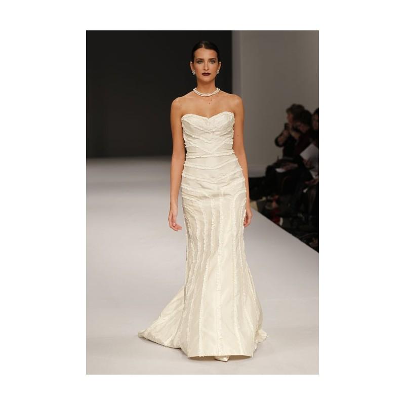 Mariage - Anne Barge - Fall 2012 - Tyler Strapless Silk Taffeta A-Line Wedding Dress - Stunning Cheap Wedding Dresses