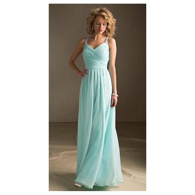 Hochzeit - Angelina Faccenda 20412 Luxe Chiffon Bridesmaid Gown - Brand Prom Dresses