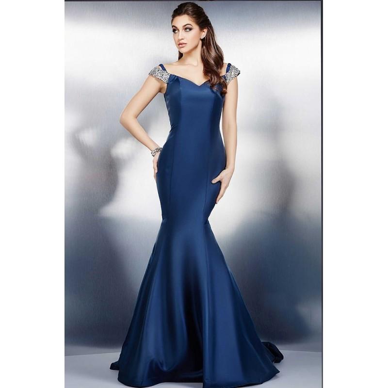 Wedding - Jovani - Off the Shoulder Long Mermaid Prom Dress JVN23455 - Designer Party Dress & Formal Gown
