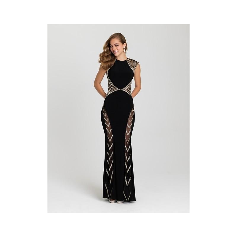 Wedding - Madison James - 16-366 Dress in Black - Designer Party Dress & Formal Gown