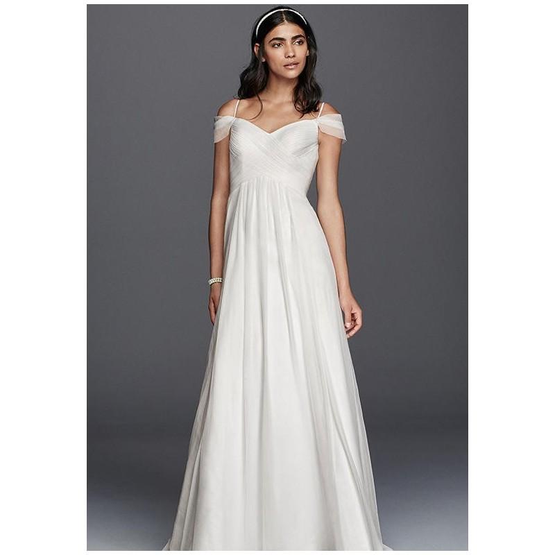 Mariage - David's Bridal Galina Style WG3779 Wedding Dress - The Knot - Formal Bridesmaid Dresses 2018
