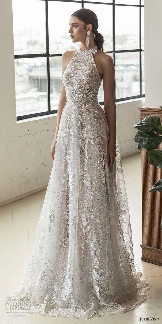 Wedding - 40 A Line Wedding Dresses Collections For 2019