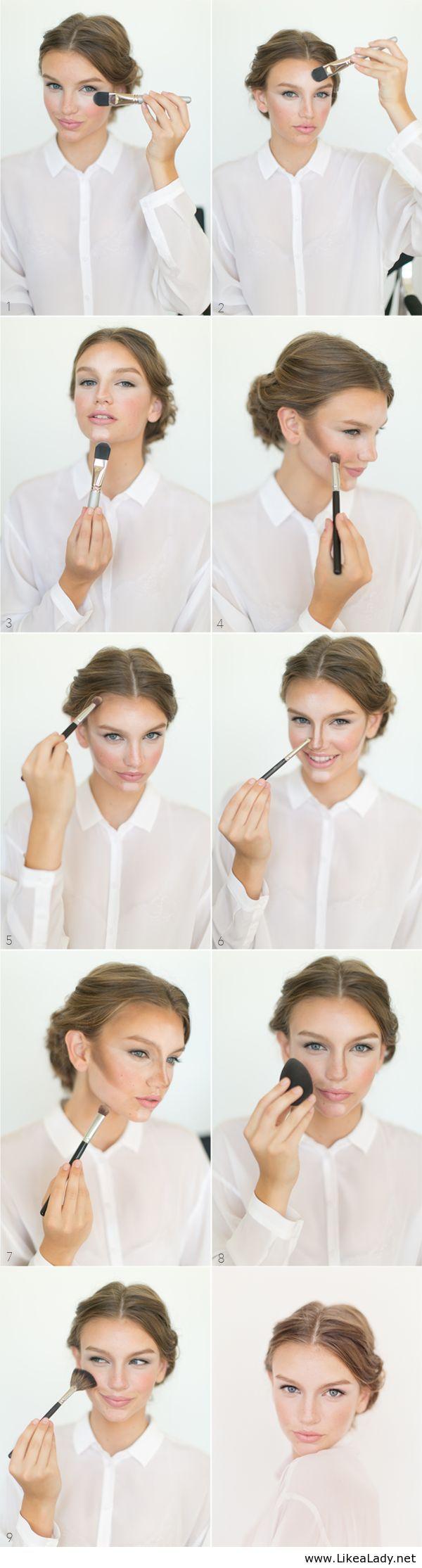 Свадьба - How To Contour And Highlight - Once Wed
