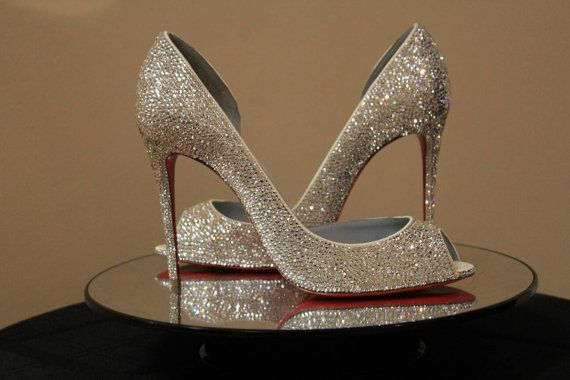 Hochzeit - Check Out This Item In My Etsy Shop Https://www.etsy.com/listing/218475424/shoe-strass-service-christian-louboutin 