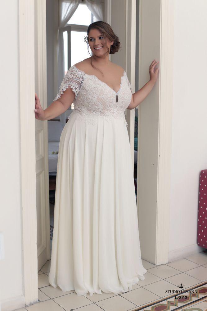 زفاف - Plus Size Wedding Gowns 2016 Dana (1) #PlusSizeWeddingThings #PlusSizeSpecialOccasionDressbeautiful 
