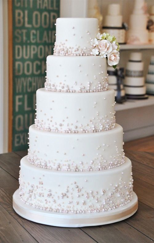 زفاف - 45 Classic Wedding Cakes From Bobbette & Belle