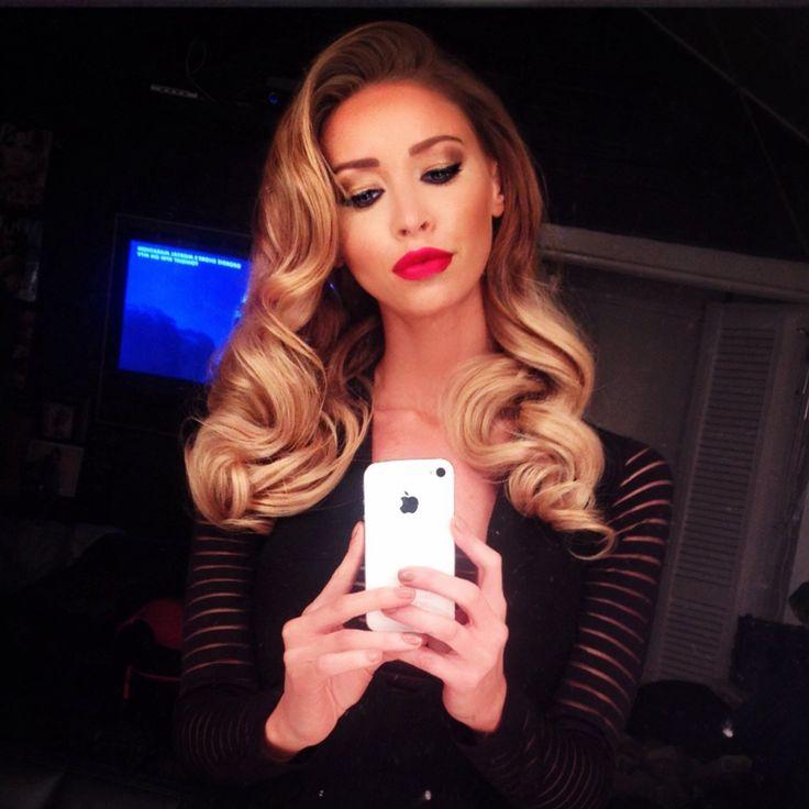 Mariage - Lauren Pope Old Hollywood Waves 