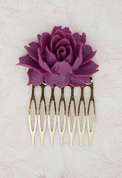 Mariage - Wedding Hair Accessories Bridesmaids Gift By Earringsnation 