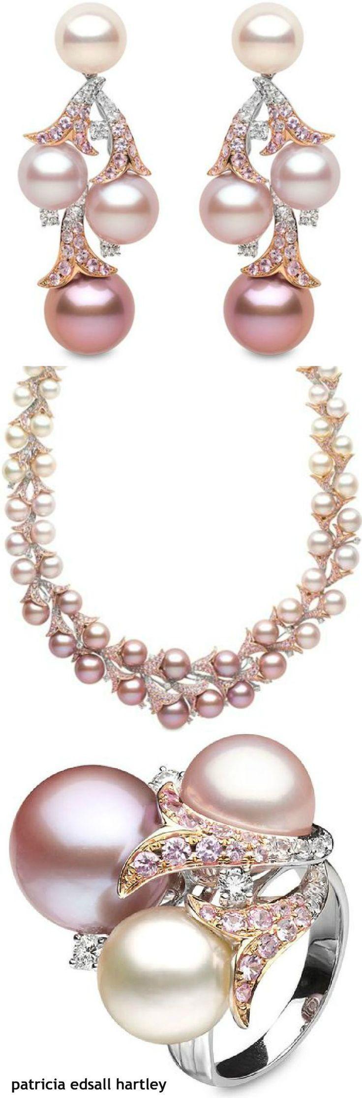 زفاف - Patricia Edsall Hartley - Pearl Necklace And Earrings 