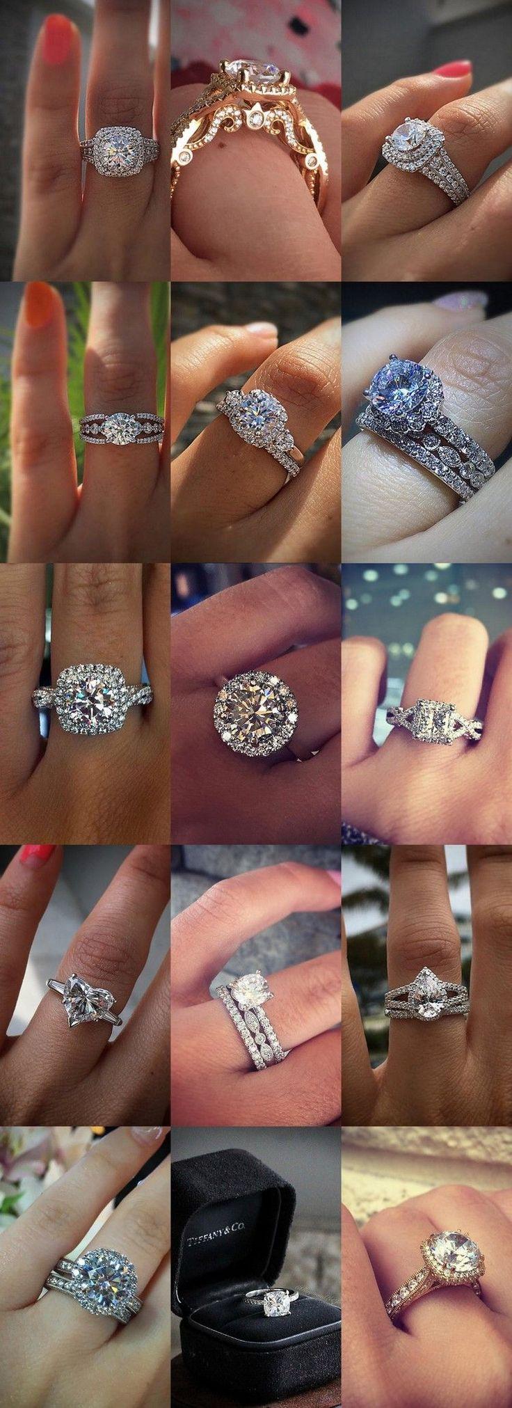 زفاف - 15 Gorgeous Engagement Rings By @RaymondLeeJwlrs #weddingring 