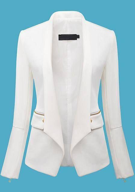 زفاف - Unique Elongated Lapel Design...beautiful Jacket. 