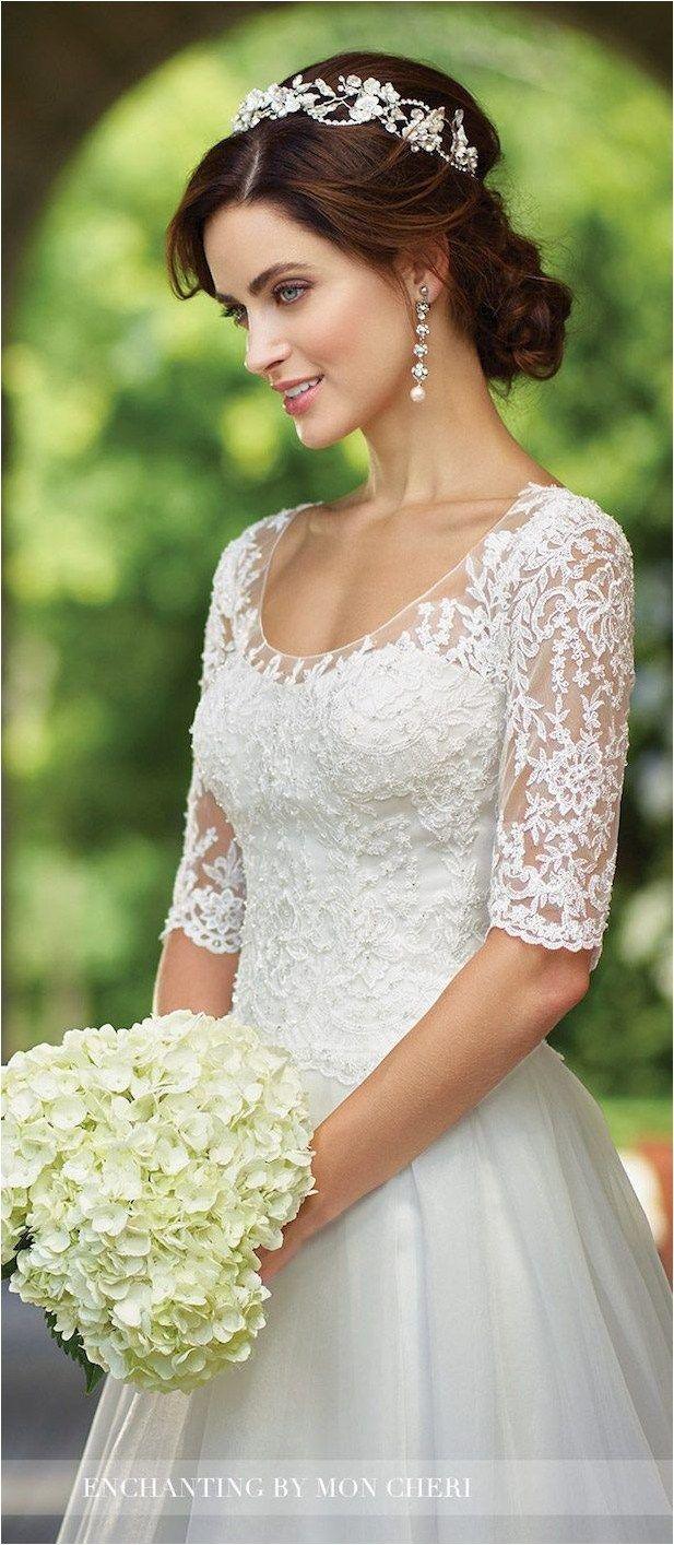 Mariage - Lace Sleeves Wedding Dresses (96) #weddingdress 