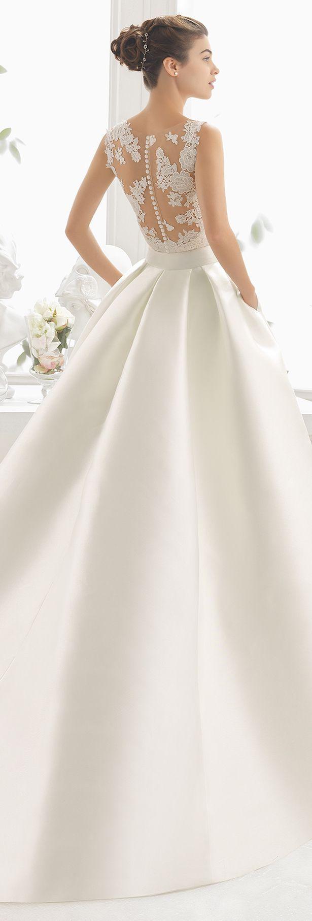 زفاف - Wedding Dress By Aire Barcelona 2017 Bridal Collection #weddingdress 