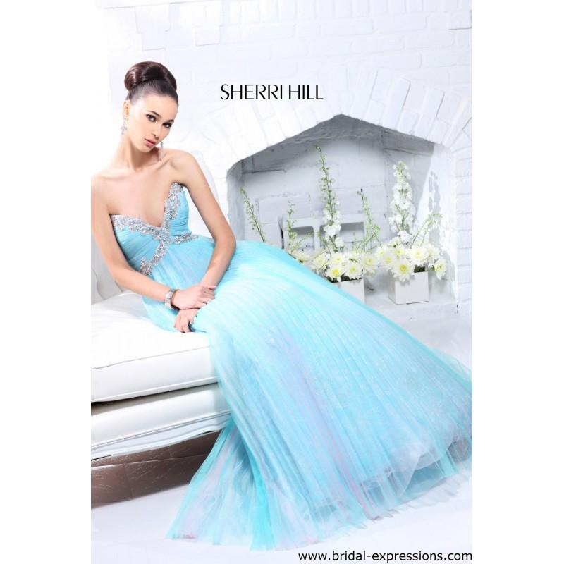 Wedding - Sherri Hill 21111 Lace Ball Gown Prom Dress - Crazy Sale Bridal Dresses