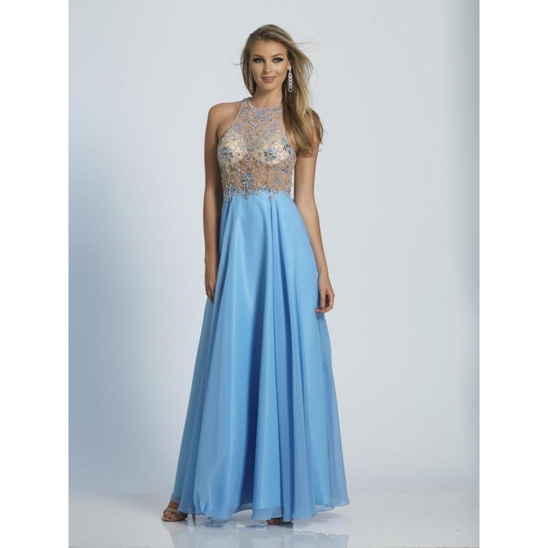 Wedding - Dave and Johnny A4269 Gown with Sheer Beaded Bodice - Brand Prom Dresses