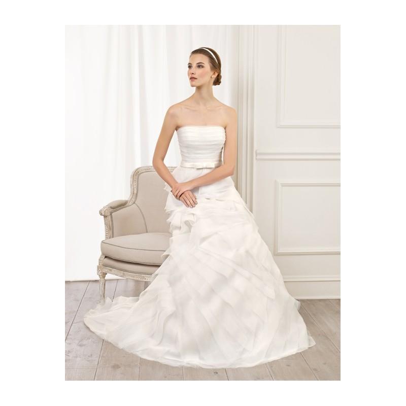 Hochzeit - Adriana Alier 8N189 BURDEOS - Wedding Dresses 2018,Cheap Bridal Gowns,Prom Dresses On Sale