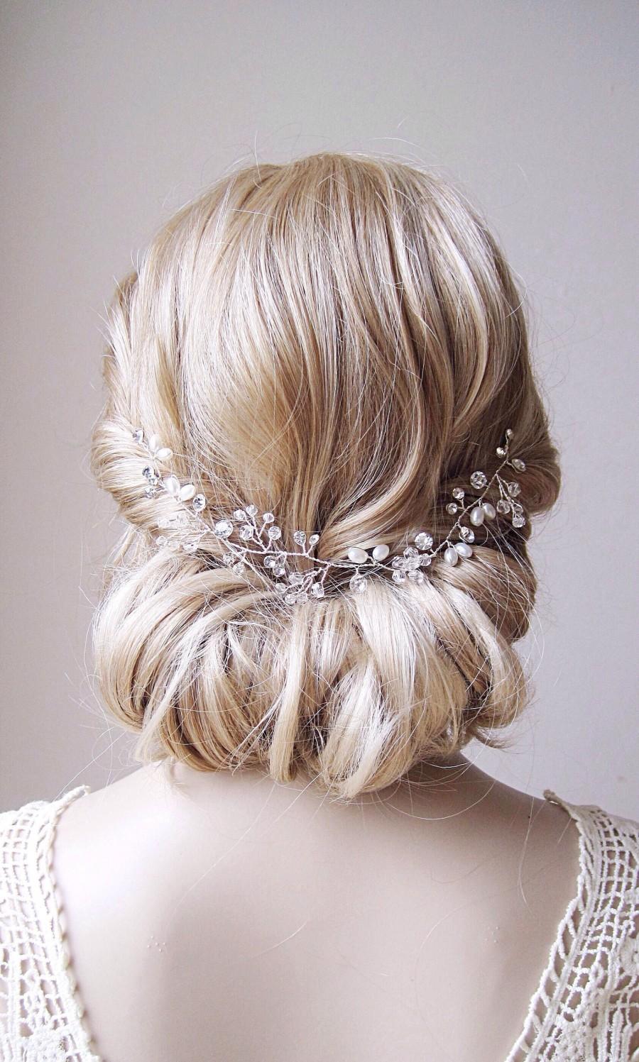 زفاف - Wedding hair piece,Bridal Headpiece, bridal Hair Vine , wedding Hair Vine , bridal hair comb,hair vine, wedding headpiece,bridal hair piece