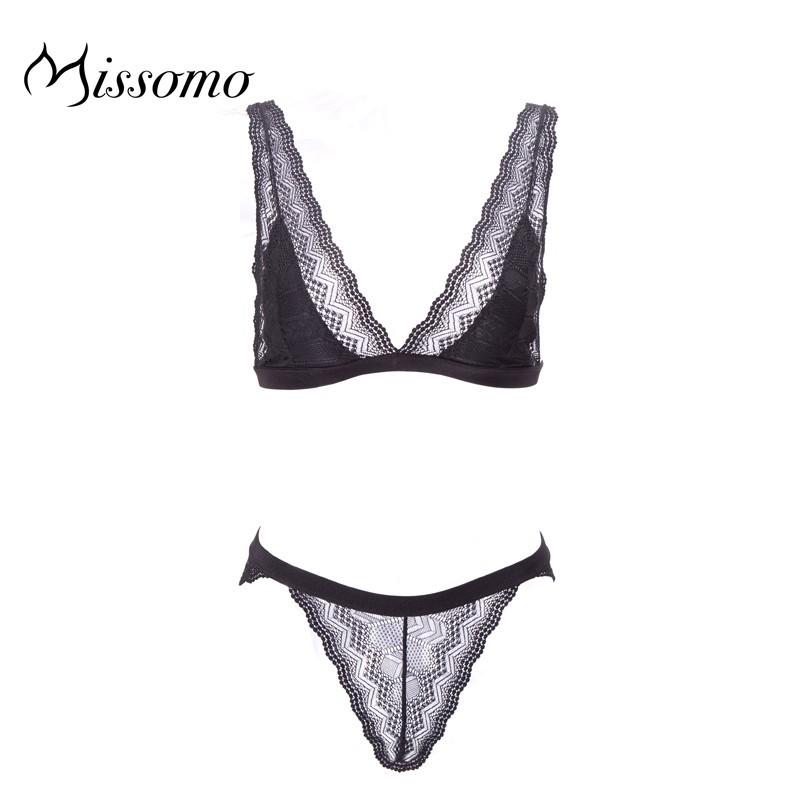 Mariage - Sexy Seamless Lift Up Wire-free Lace Transparent Outfit Underwear Bra - Bonny YZOZO Boutique Store
