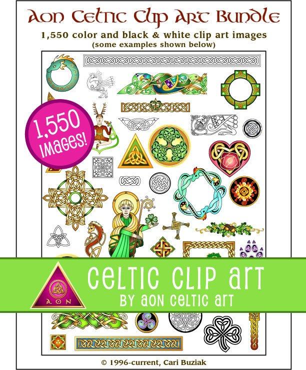 Свадьба - 1,550 clipart images - Aon Celtic Art Clipart Bundle