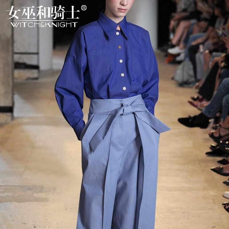 Mariage - Vogue Attractive One Color Outfit Twinset Wide Leg Pant - Bonny YZOZO Boutique Store