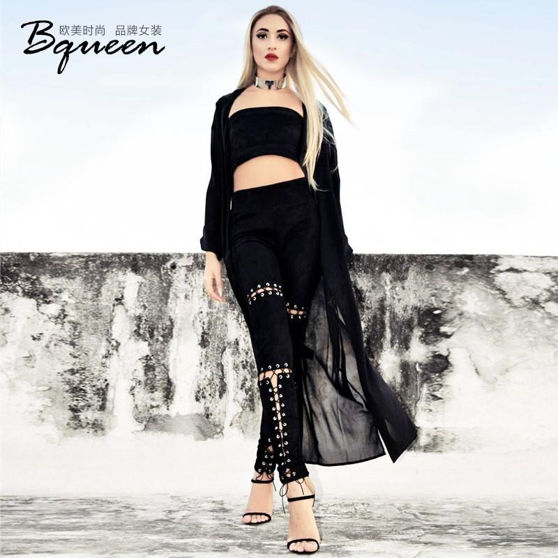 Mariage - 2017 summer New Style Fashion pure color straps High waist slim fit skinny jeans casual trousers female H4032 - Bonny YZOZO Boutique Store