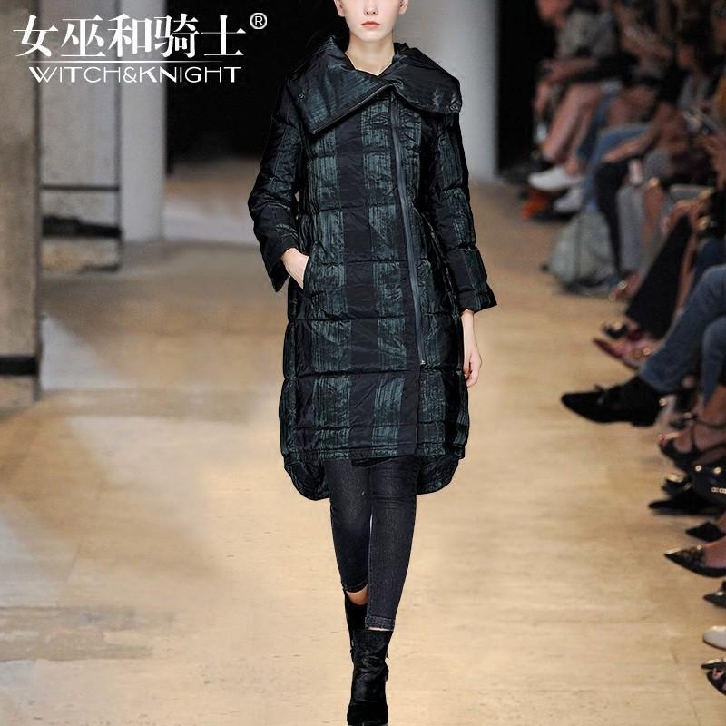 Свадьба - Vogue Duck Down Winter Over Knee Puncho Coat Feather jacket Coat - Bonny YZOZO Boutique Store