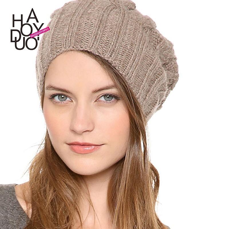 Mariage - Vogue Cute Knitted Hat Ear Flap - Bonny YZOZO Boutique Store