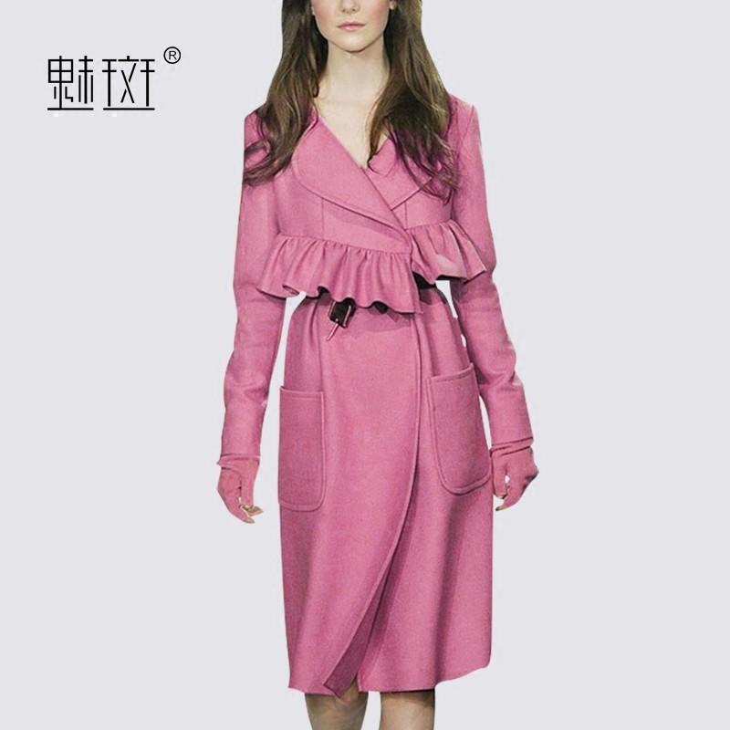 Mariage - Vogue Attractive Slimming A-line 9/10 Sleeves Suit Tie Dress - Bonny YZOZO Boutique Store