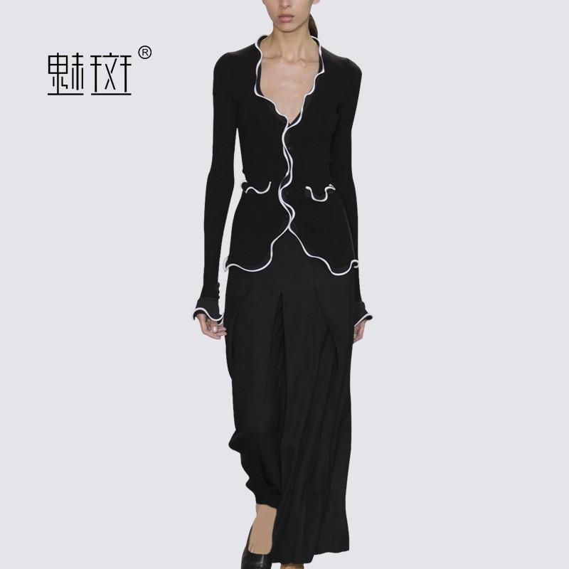 زفاف - Office Wear Casual Vogue Long Sleeves Outfit Twinset - Bonny YZOZO Boutique Store
