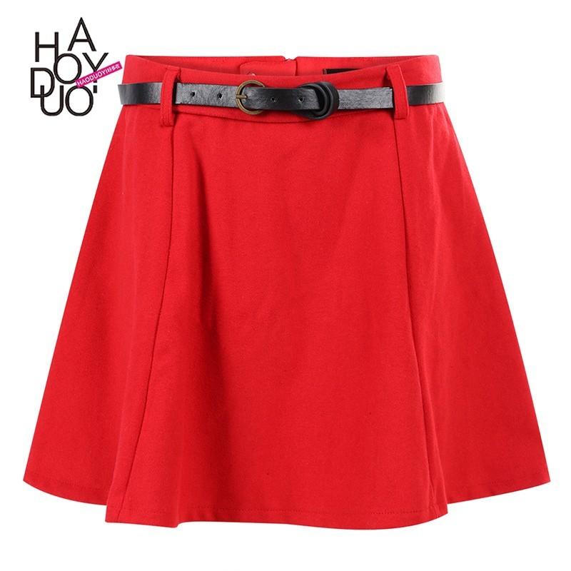 زفاف - Must-have Vogue High Waisted Candy Fall Short Skirt - Bonny YZOZO Boutique Store