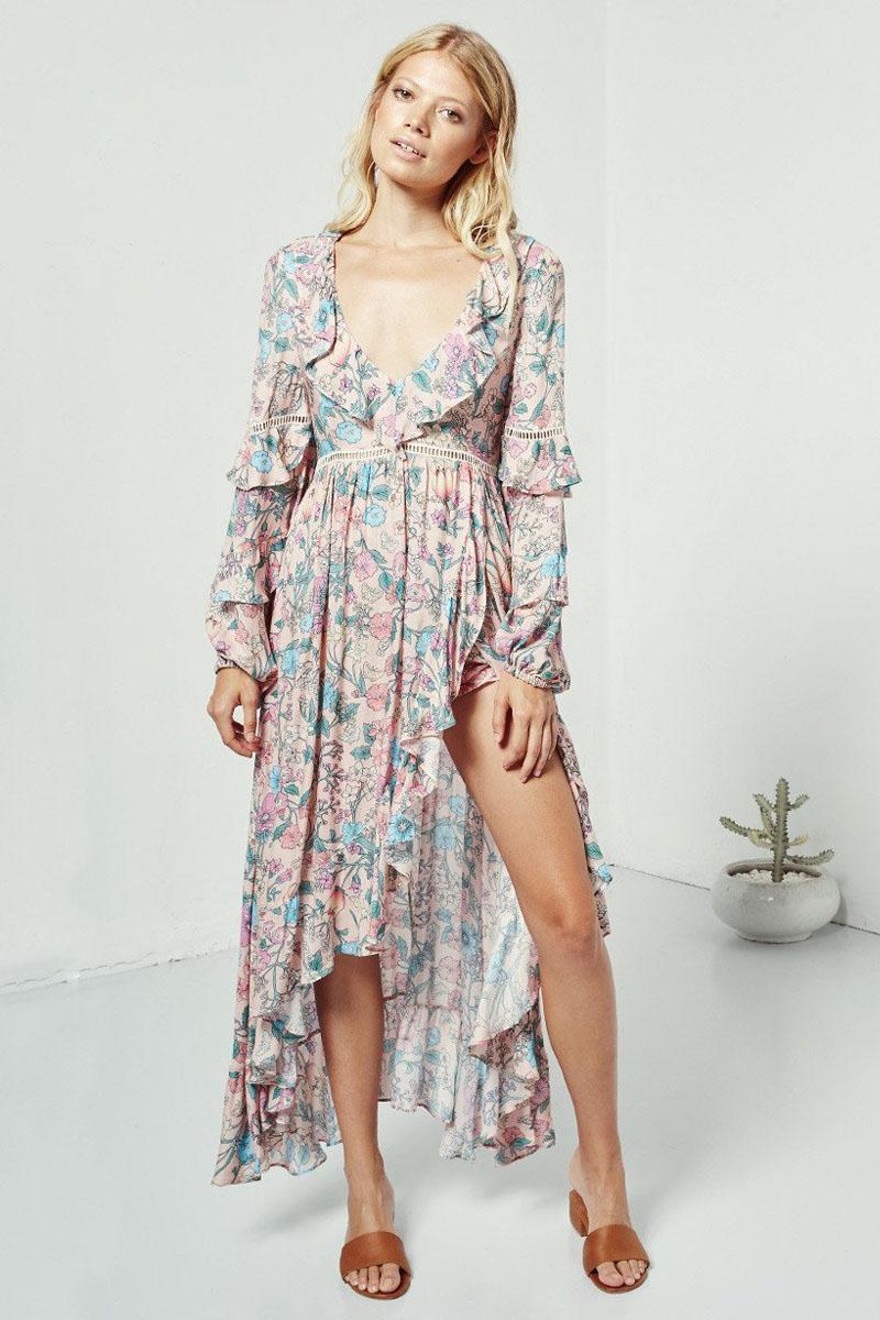 Wedding - Spell and The Gypsy Collective Sayulita Frill Gown