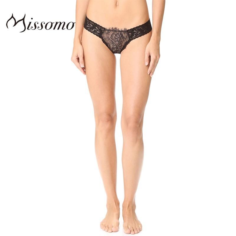Mariage - Vogue Sexy Slimming Low Rise Satin Lace Underpant - Bonny YZOZO Boutique Store