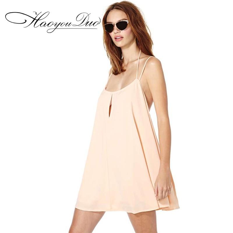 Mariage - Night Club Oversized Sexy Open Back Plus Size Halter Strap Dress Dress - Bonny YZOZO Boutique Store