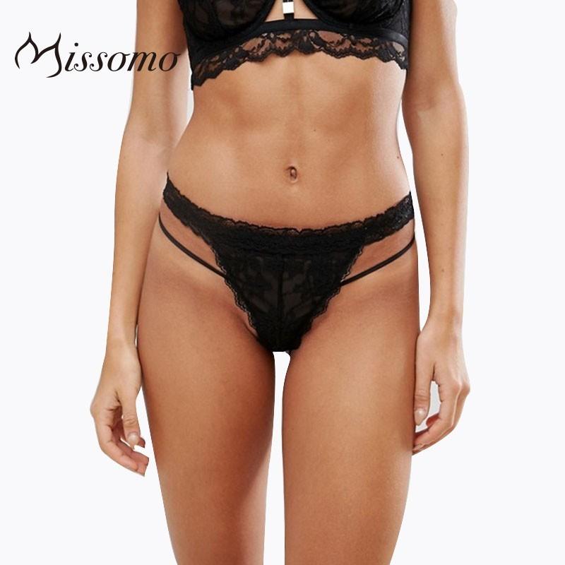 Mariage - Vogue Sexy Hollow Out Slimming Curvy Low Rise One Color Lace Underpant - Bonny YZOZO Boutique Store