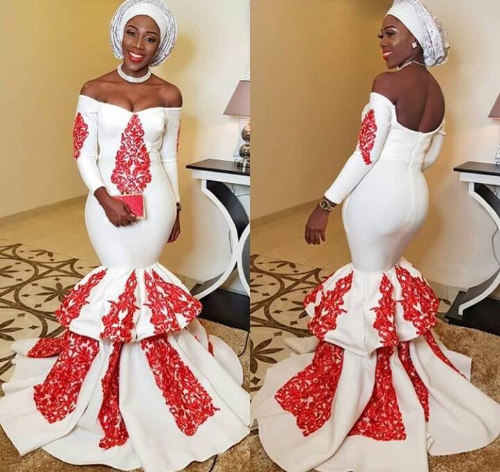 Mariage - African wedding dress,wedding dresses,african party dress,african mermaid dress,african dress,african clothing for women,bridesmaid dresses