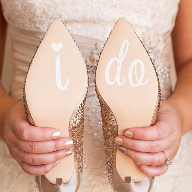 Wedding - I Do Decal, I Do Sticker, Wedding Decals, Wedding Shoe Sticker, I Do Brides Shoe Stickers, Wedding Decor, Wedding Shoe, I Do Stickers, I Do