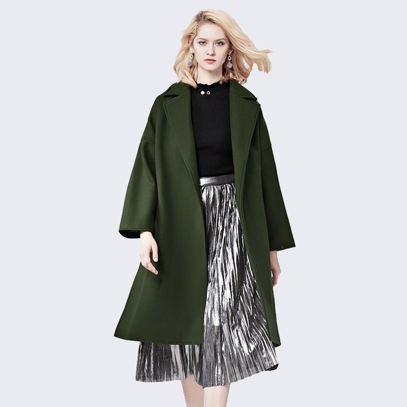 Свадьба - Oversized Vogue Polo Collar Wool Fancy Casual Overcoat Coat - Bonny YZOZO Boutique Store