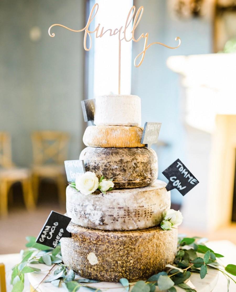 Wedding - Finally Cake Topper 