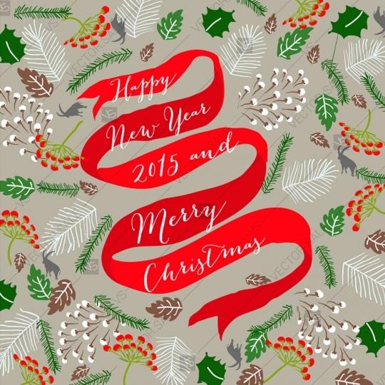 زفاف - Christmas Invitation and Happy New Year Card