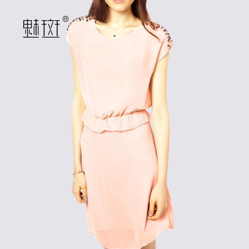 Свадьба - Attractive Chiffon Summer Pink Dress - Bonny YZOZO Boutique Store